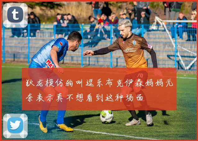 狄龙模仿狗叫逗乐布克伊森妈妈无奈表示真不想看到这种场面